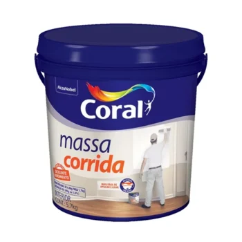 Pré Pintura Massa Corrida Branco 5,7kg Coral